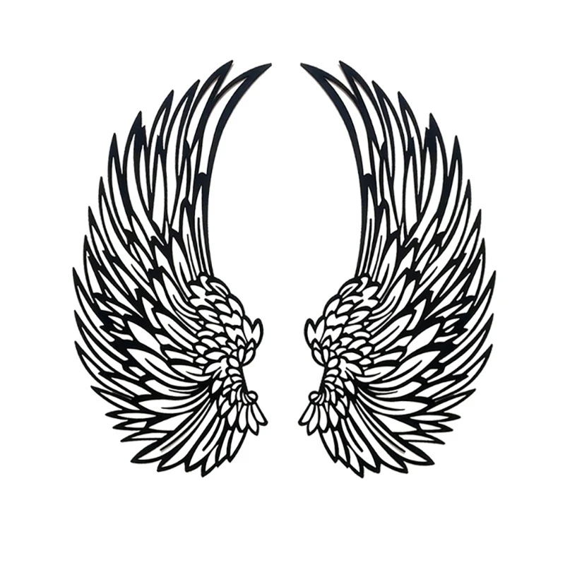 

1Pair Angelwings with Led Light Wall Sculpture Decorative Ornament Crafts