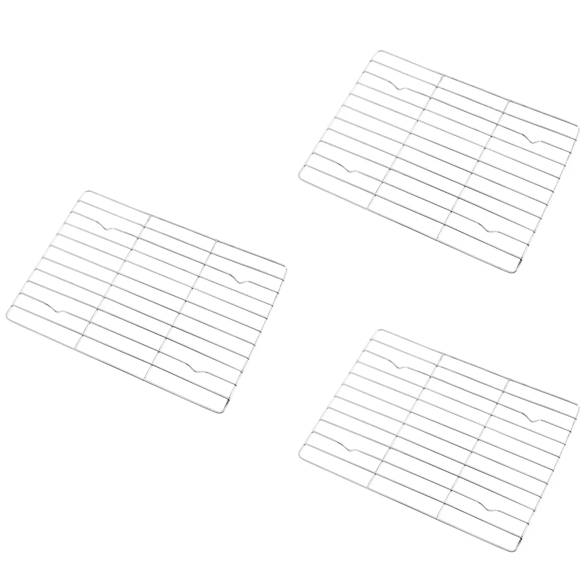 

Rack Baking Cooling Wire Stainless Steel Tray Cooking Grill Kitchen Accessories Cake Steamer Net Canning Ovenbread Cookie Pans