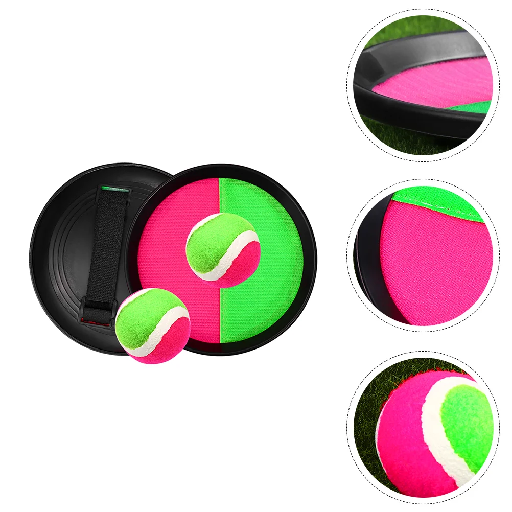 

1 Set of Catching Game Toy Interactive Plaything Target Sticking Toy for Playground Children Outdoor Kid