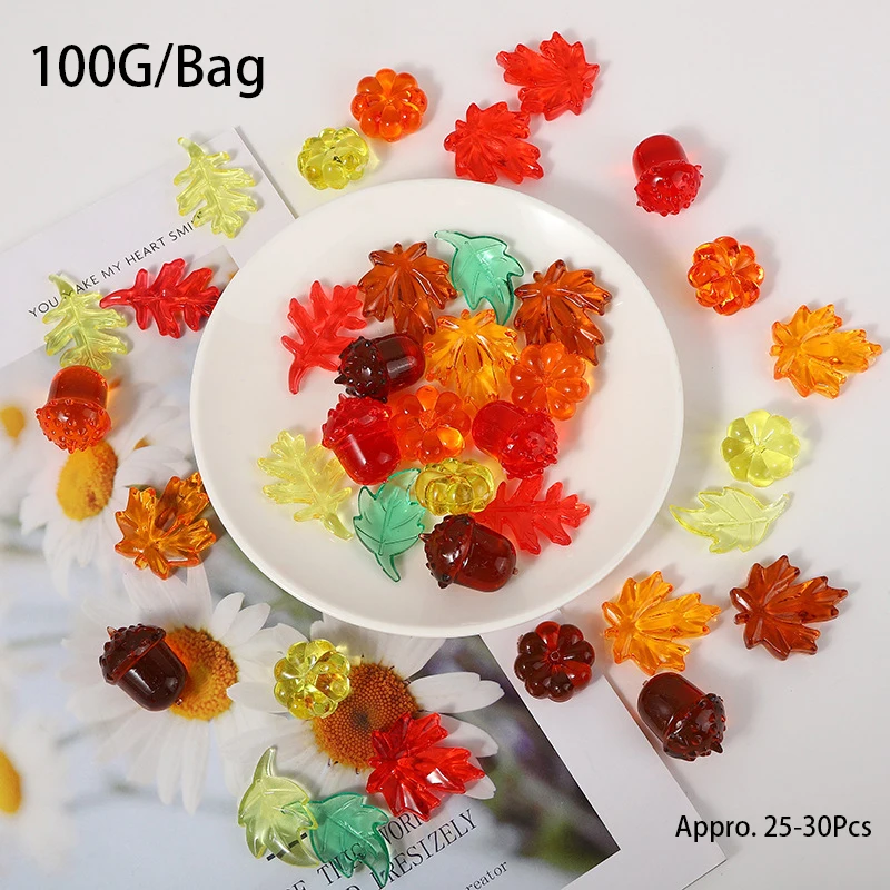 

Акриловое конфетти для декора подарков на День благодарения