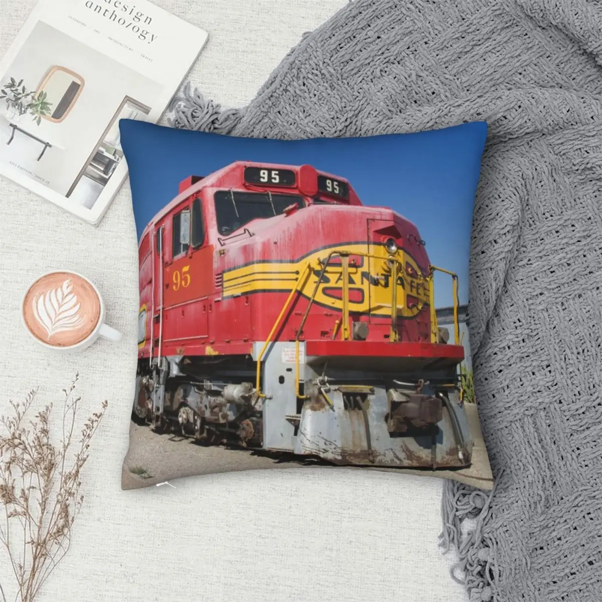 Чехол для подушки Santa Fe из полиэстера и льна |