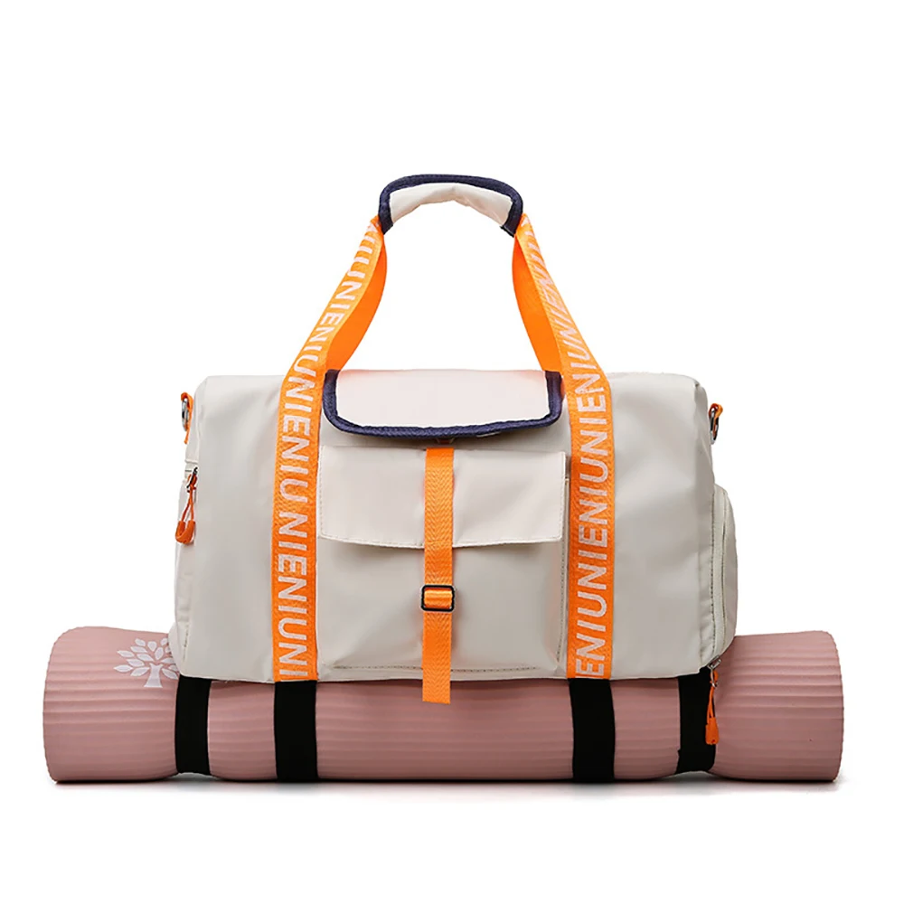 Large-capacity Fitness Bag Dry And Wet Separation Waterproof Sports Yoga Shoulder Handbag Short-distance Travel Bag 2022 New