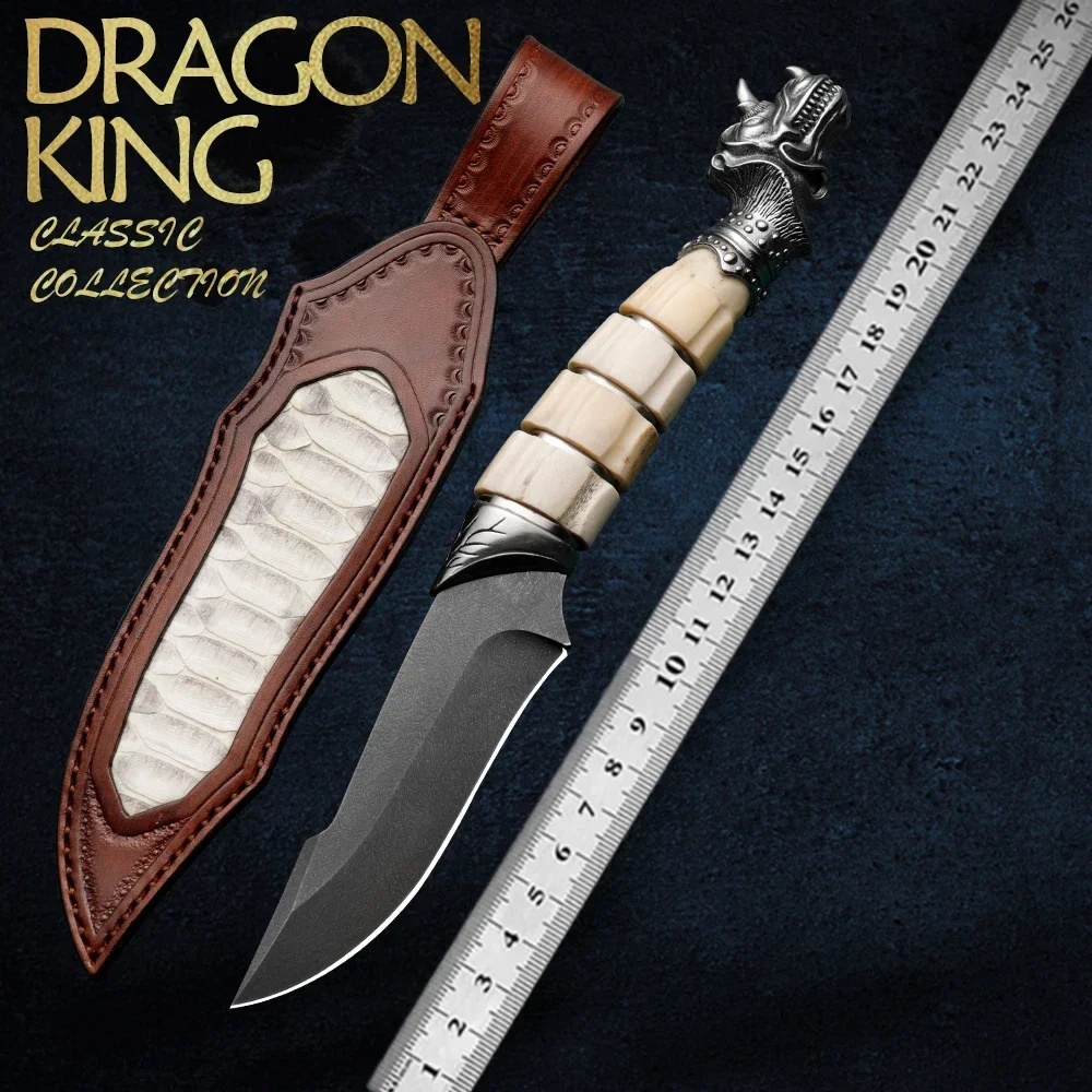 Мужской подарок HUANGFU: высококачественный уличный нож Uzi из стали HUANGFU для