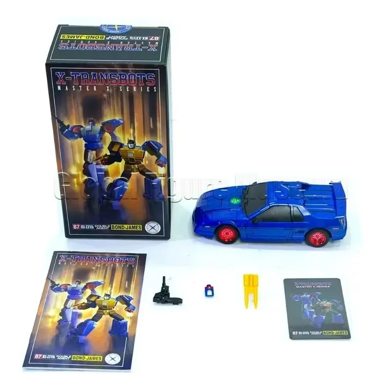 Фото В наличии новые трансформирующиеся игрушки X-Transbots MX-26B Бонд и Джеймс, японская версия, модель 