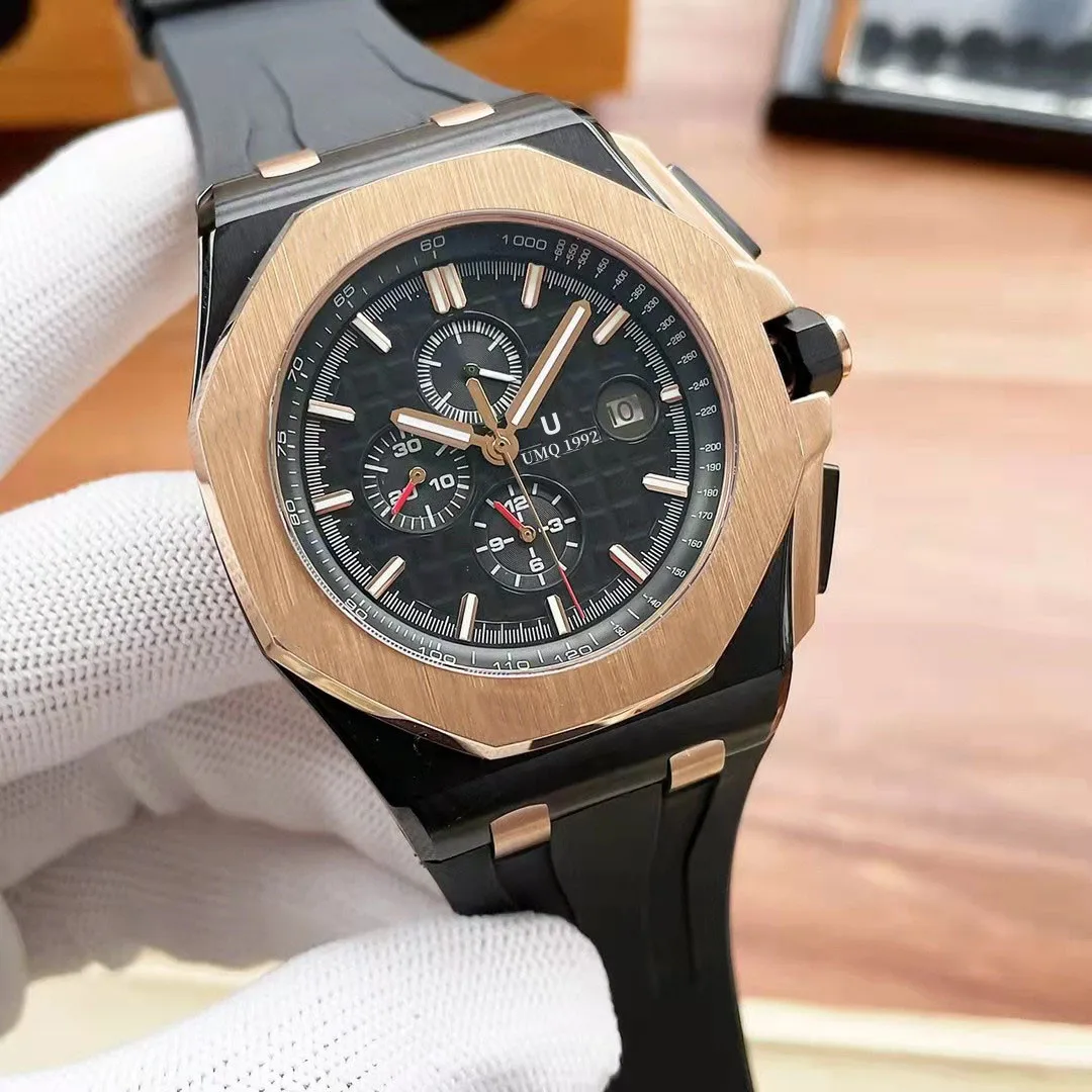 

Men's Automatic Mechanical Watch Precise and Stable 316 Stainless Steel Case Rubber Strap High Quality High Quality aaa Watch