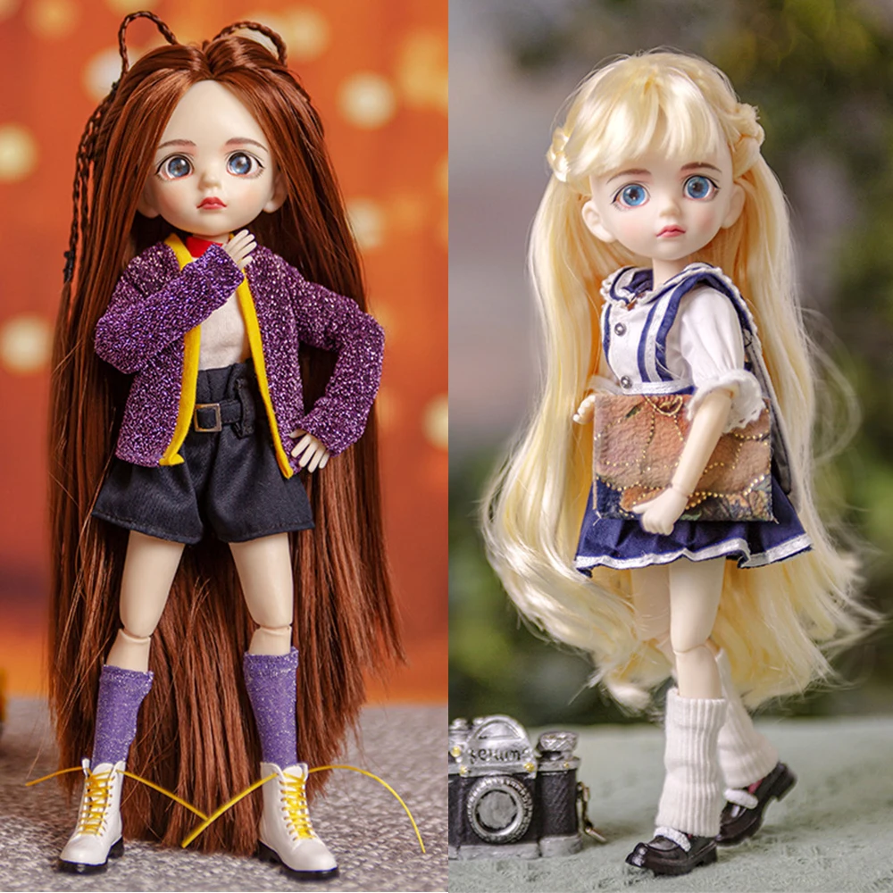 Ob24 Blyth 1/6 кукла с одеждой повседневные Костюмы Парик Брюки Топ костюм 25 см