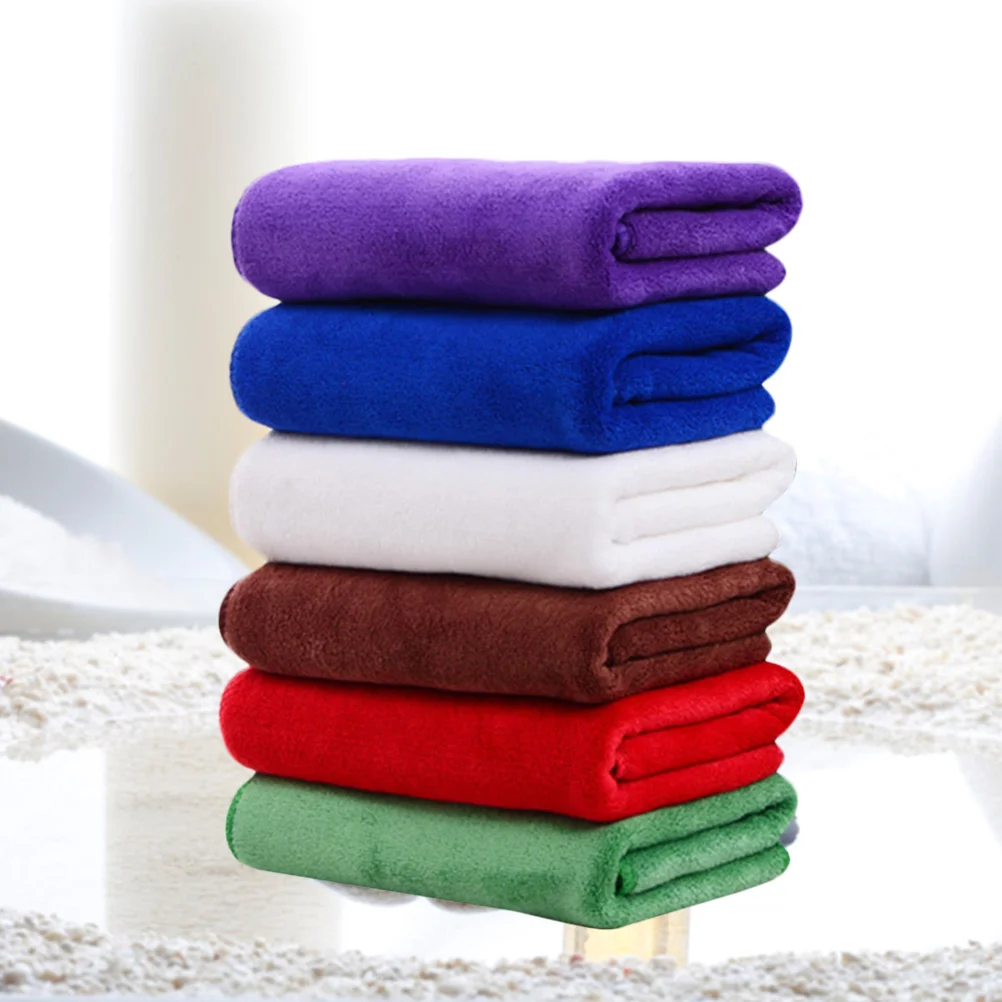 

5Pcs Soft Hair Towel Wrap Towel Dry Hair Towel Water Absorbent for Sports Yoga Fitness Accessories