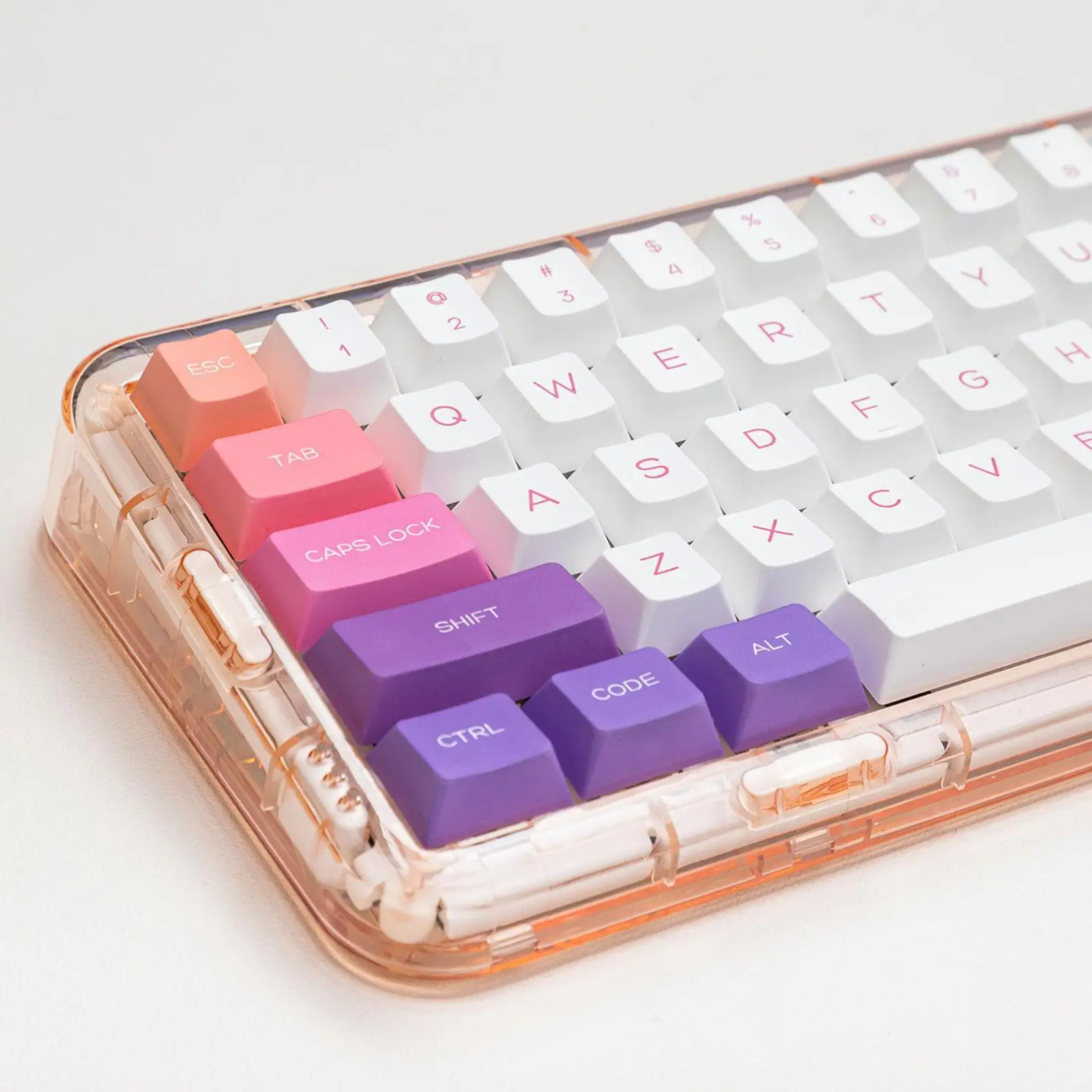

135 клавиш XDA Profile PBT Keycap DYE-SUB, персонализированная Минималистичная английская клавиатура для механической клавиатуры MX Switch