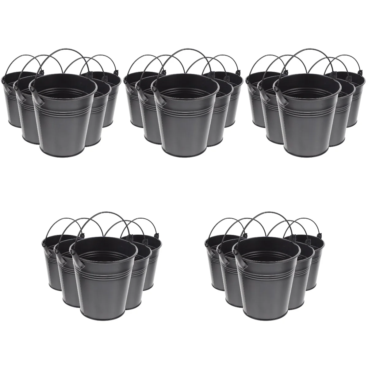 

25 Bucket Garden Creative Flower Pot Planting Flower Pot Garden Supplies Pot Round Flower Pot Flower Pot