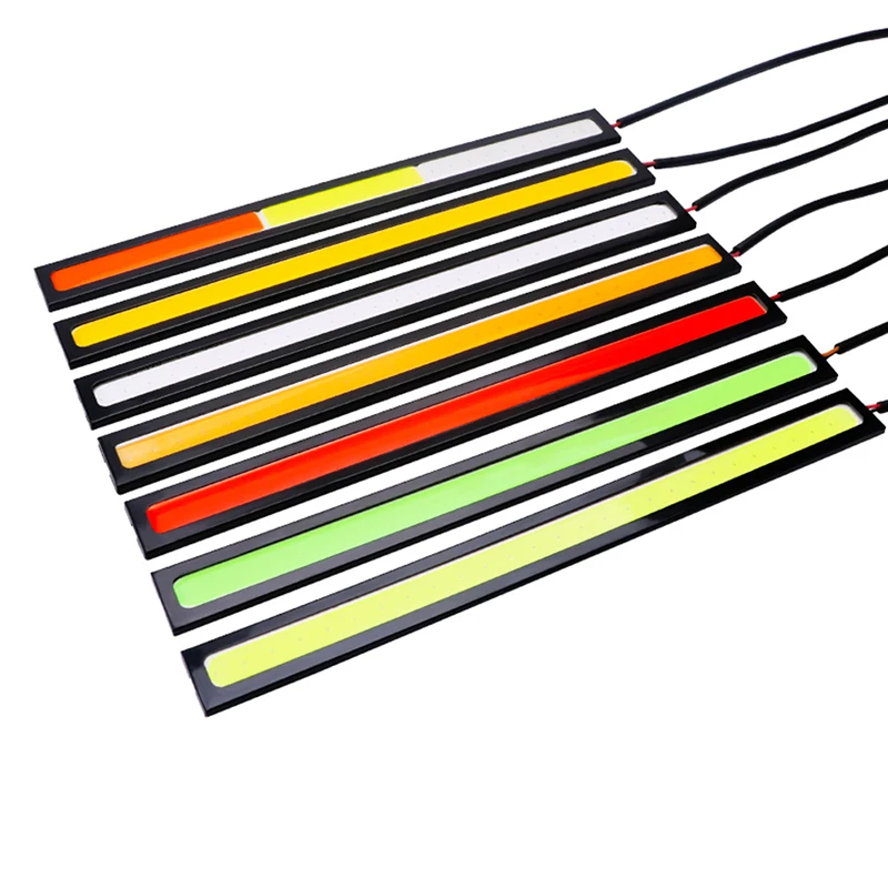 1 шт. 17 см универсальные водонепроницаемые дневные ходовые огни COB