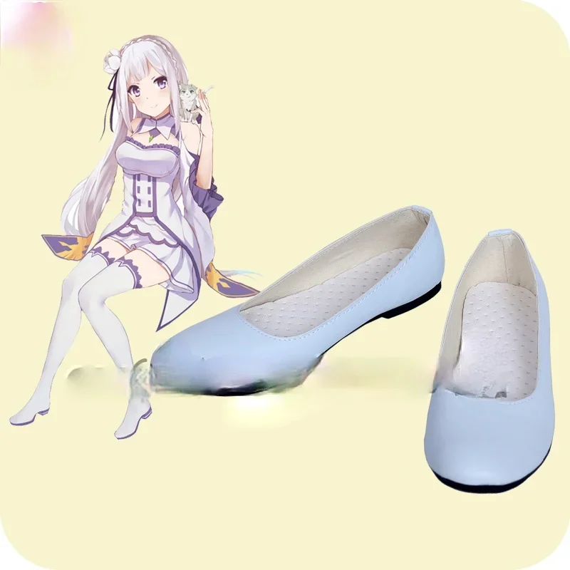 Фото Re:Zero Starting Life in Another World Amelia Персонажи аниме Обувь Обувь для косплея Сапоги Костюм для вечеринки Опора №1
