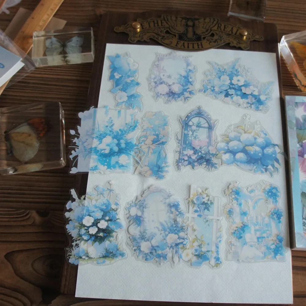 28 шт. посадка цветов по всему окна стильная наклейка для скрапбукинга сделай сам