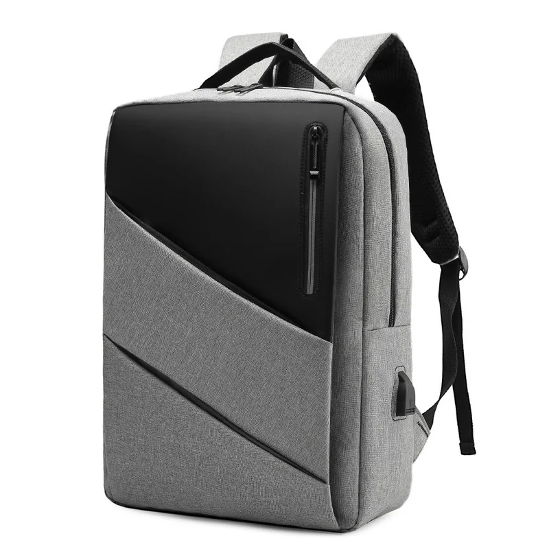 

Large Capacity Waterproof University Laptop Backpack School Bag Business Oxford Laptop Backpacks with USB Charging Port