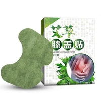 12pcs knee moxa hot moxibustion plaster leg warming meridians patches wormwood knee patch supplies