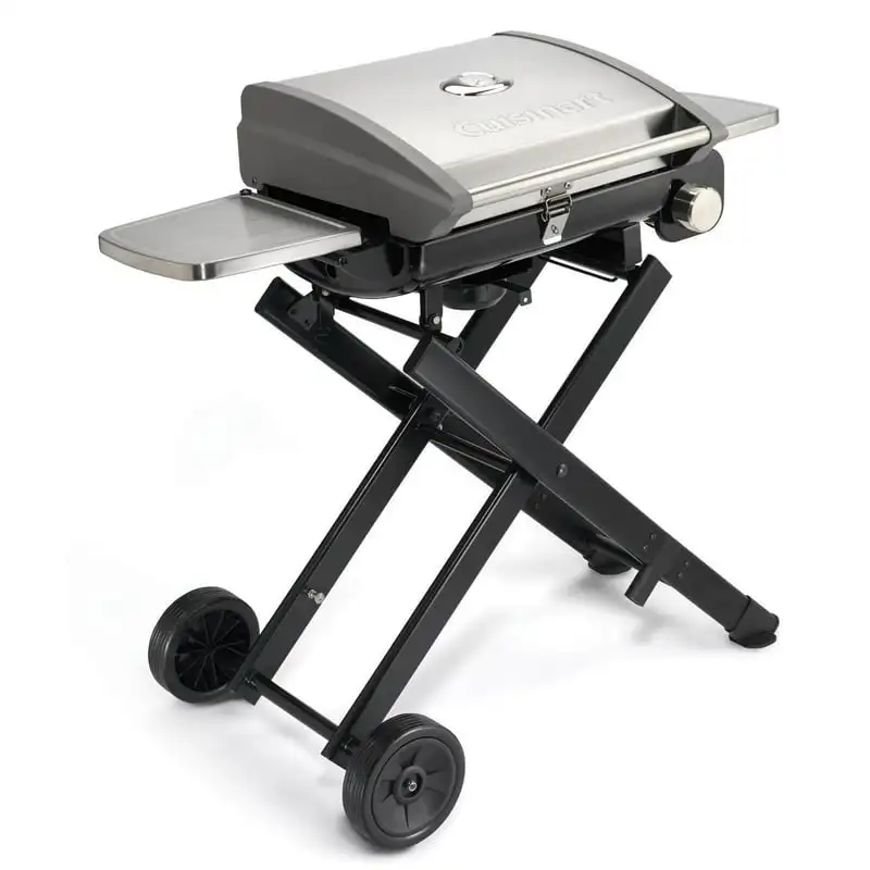 

Foods Roll-Away Gas Grill - Stainless Steel - CGG-240