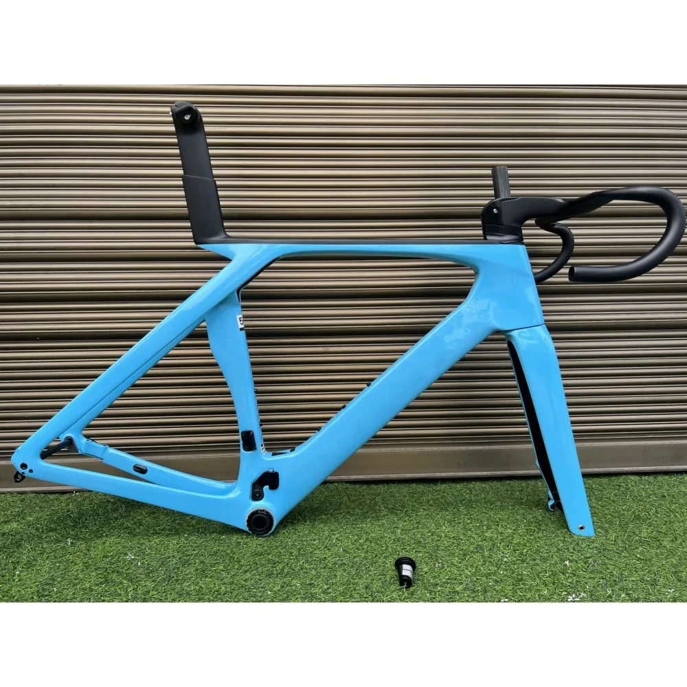 

2023 Road Carbon Frame SLR AXS Speed Bike Frames T47 Disc Brake Racing Bicycle Frameset + Handlebar Custom Logo XDB DPD UPS Ship