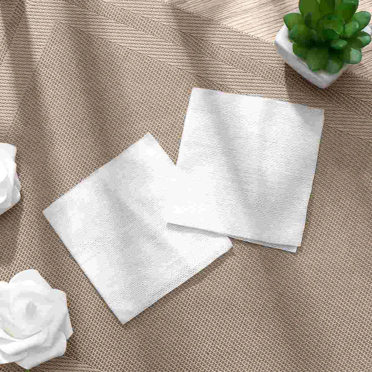 

Non Felt Woven Gauze Pads Fabric Facial Makeup Paper Polyester Disposable Cotton Sterile Face Cloth Aid First Towels Pad Sheets