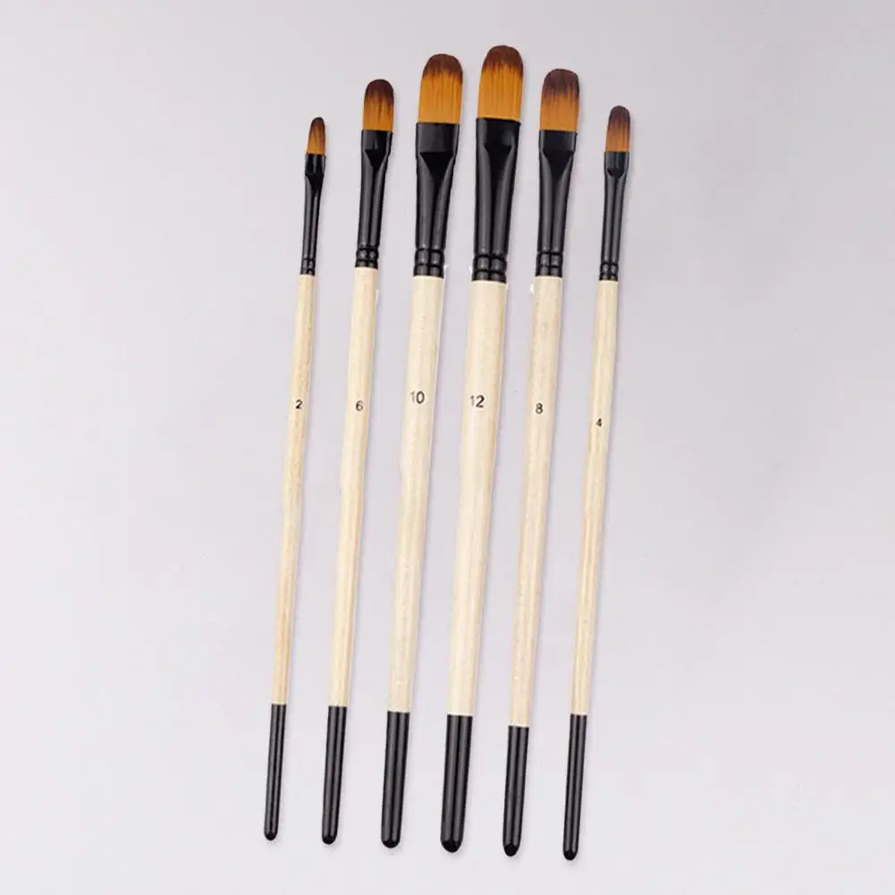 

Reusable Easy Clean Comfortable to Grip Miniature Painting Brushes for Household