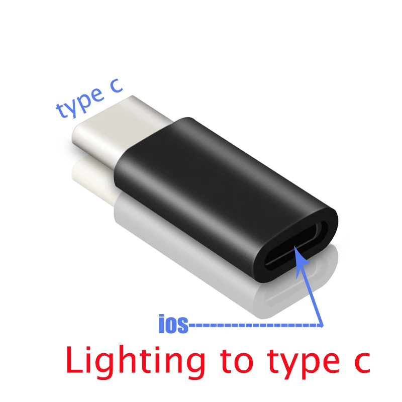 Lightning ios to Type C Adapter Charging Adapter for Samsung SONY Huawei Xiaomi OPPO Vivo LG Oneplus Phones for iPhone