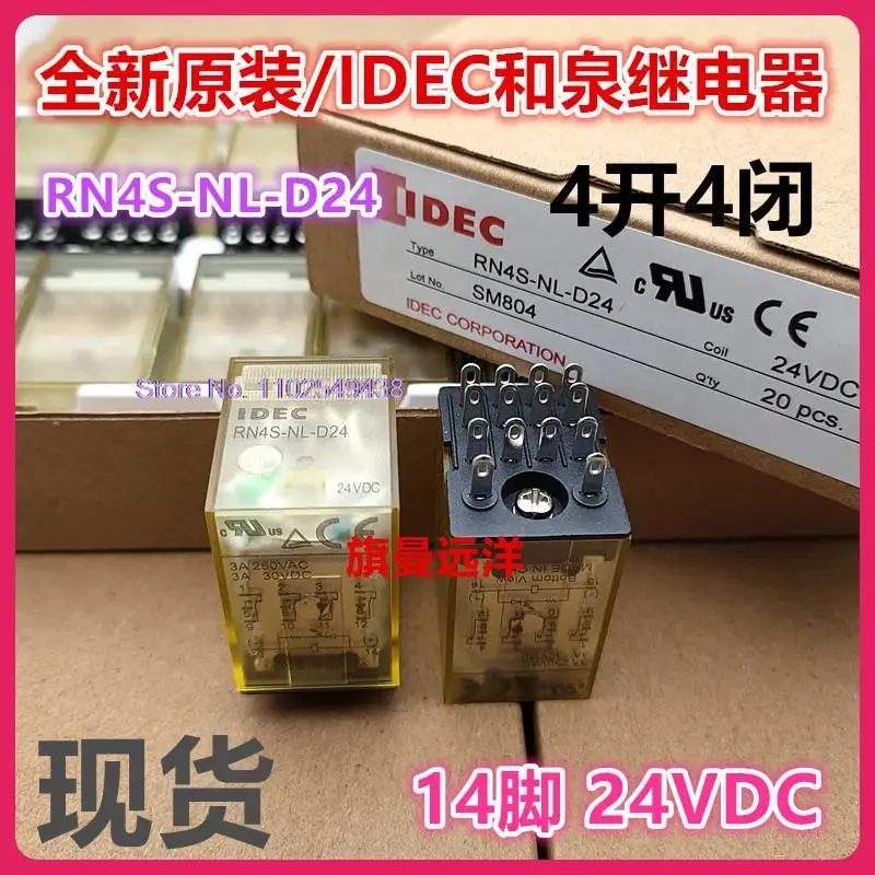 

RN4S-NL-D24 IDEC 24V 24VDC 14 DC24V