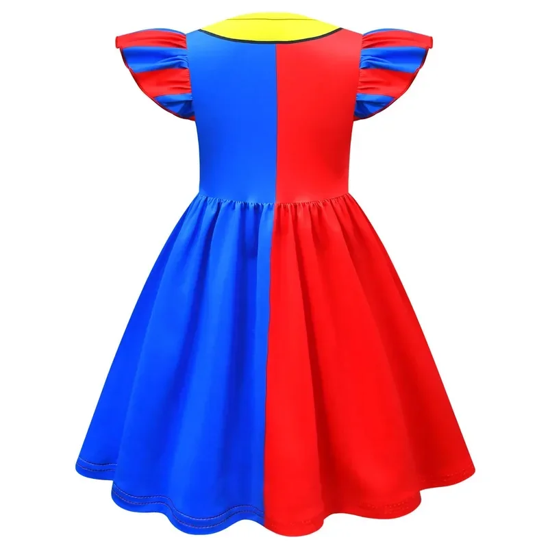 Новый удивительный цифровой Единорог Понни детский косплей костюм летнее платье