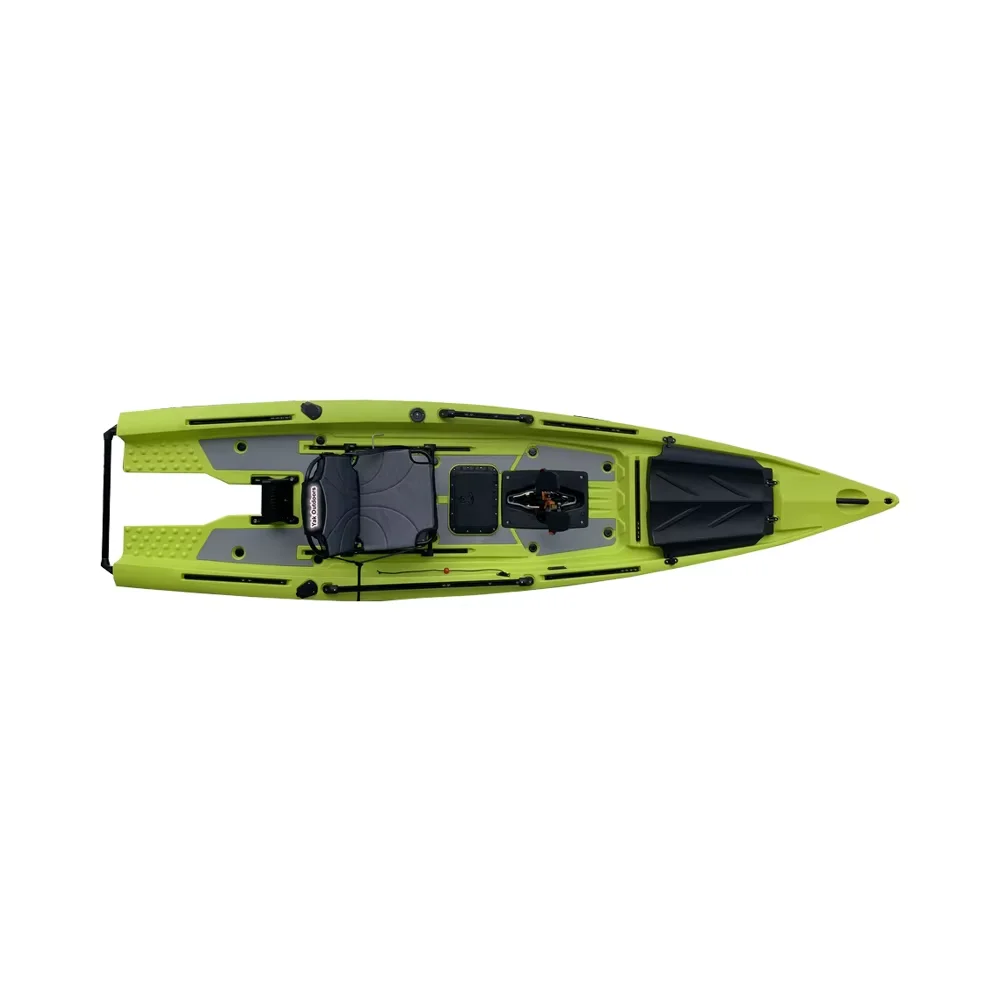 Фото Рыболовный каяк Yak Outdoors 4M на 3 человек с двойным педальным приводом №2