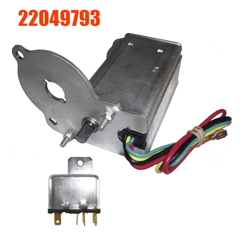 

New 22049793 Convertible Top Frame Electric Lift Motor+Relay For Chevrolet Impala Caprice Oldsmobile Cadillac Eldorado