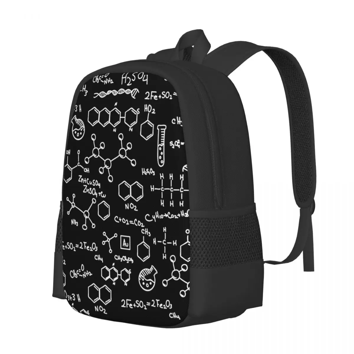 Science Chemistry Pattern Backpack for Girls Boys Travel RucksackBackpacks for Teenage school bag