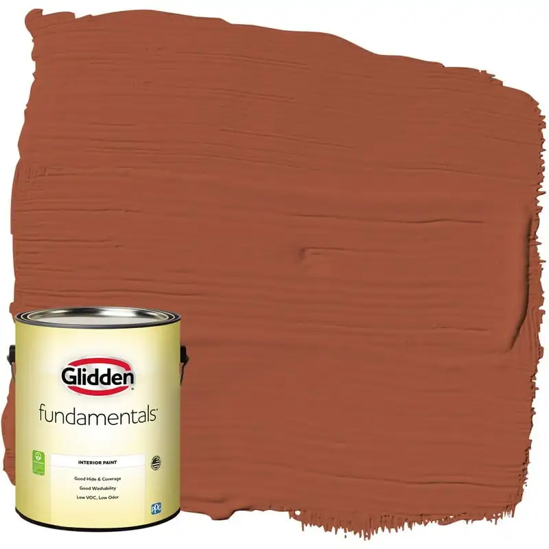 

Fundamentals Interior Paint Ancient Copper / Orange, Flat, 1 Gallon Wall stencil