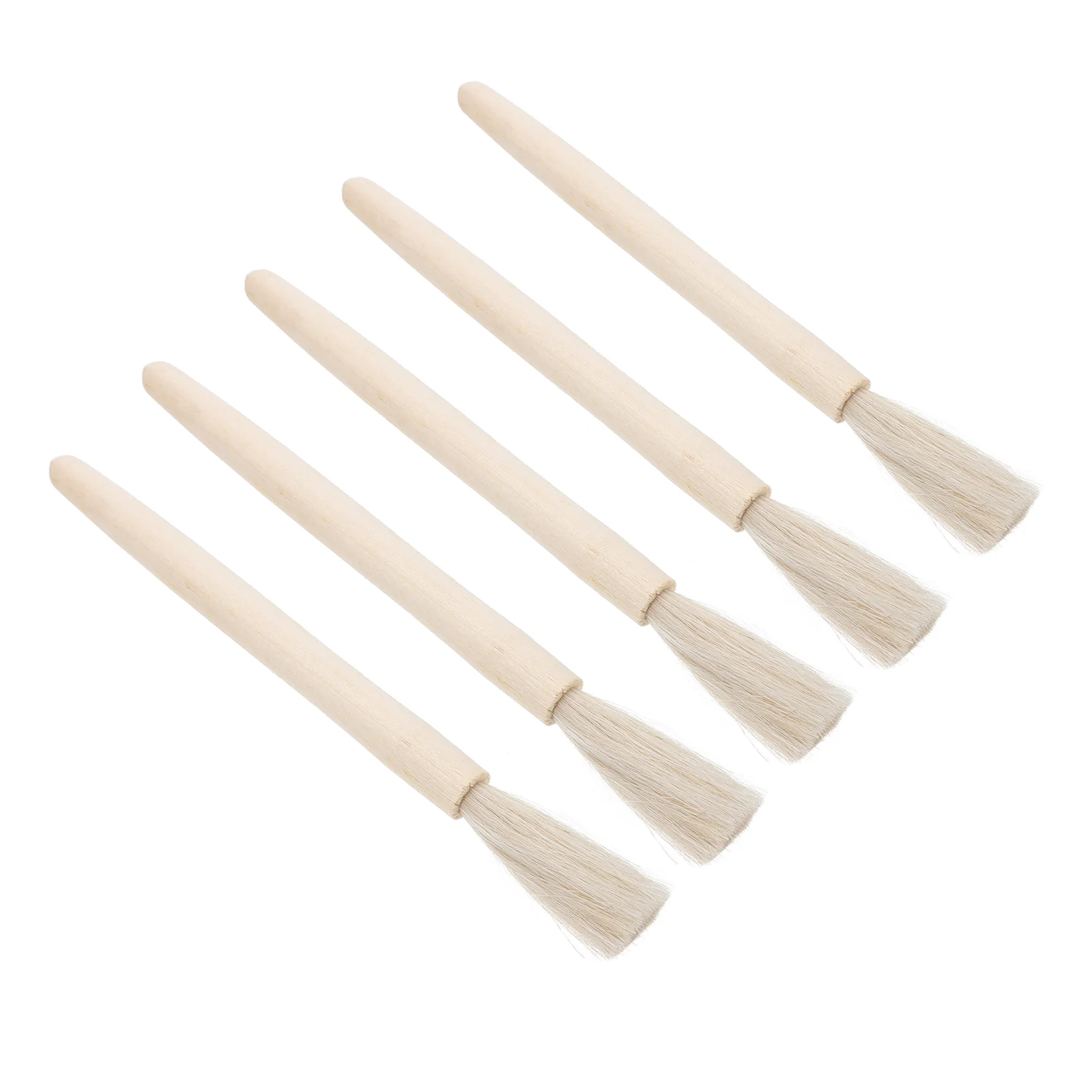 

5 Pcs Laboratory Brush Scientific Brushes Science Cleaning Duster Collector Balance Wool Cleaner