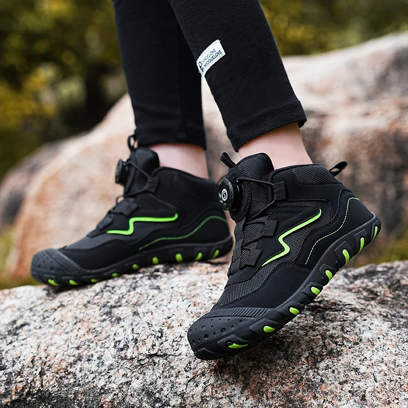 Детские туристические ботинки женские осенне-зимние спортивные туфли детская