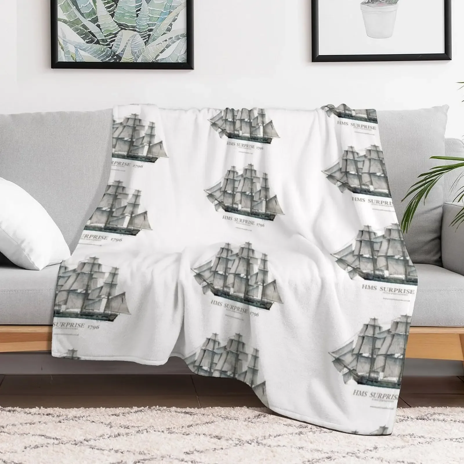 Одеяло HMS Surprise 1796 рождественские украшения мягкие одеяла для дивана