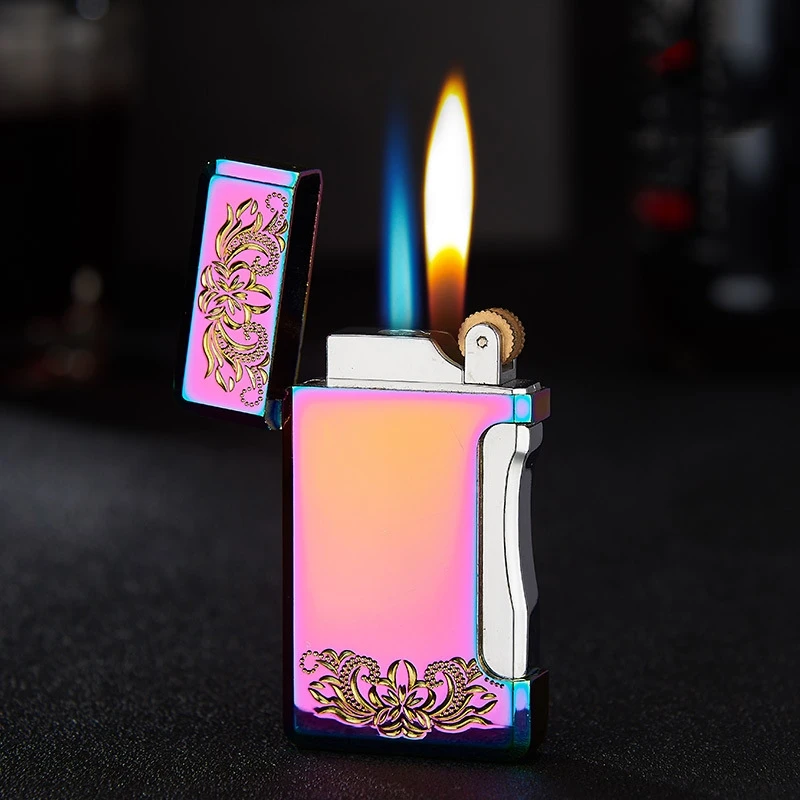 зажигалка с двойным пламенем