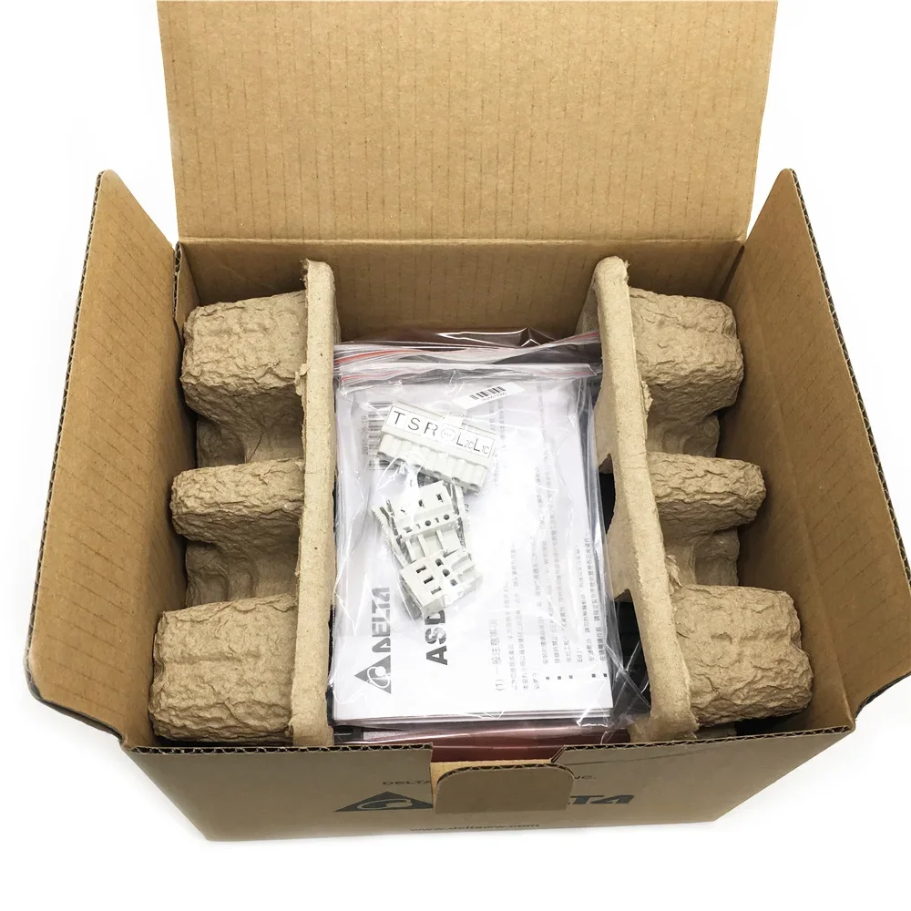 Комплект драйвера серводвигателя переменного тока Delta A2 400 Вт ASD-A2-0421-M ASD-A2-0421-E