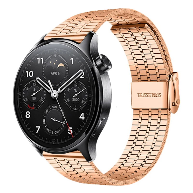 

For Xiaomi Watch S1 Pro Smartwatch Stainless Steel Strap For Xiaomi Watch S1 Active Metal Bracelet For Xiaomi Watch S2 Watchband