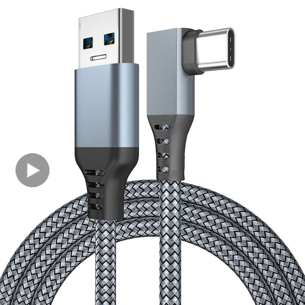Аксессуары для Oculus Quest2 Quest 2 Cable Link Smart 3D очки виртуальной реальности VR USB A To Type C 3 5M гарнитура Oculis шлем