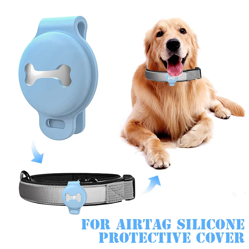

Pet Locator Smart Tracker Cover Wearable Shell Tracker Bluetooth Cat Dog Anti Loss Location for Air Tag Finder Protective Case