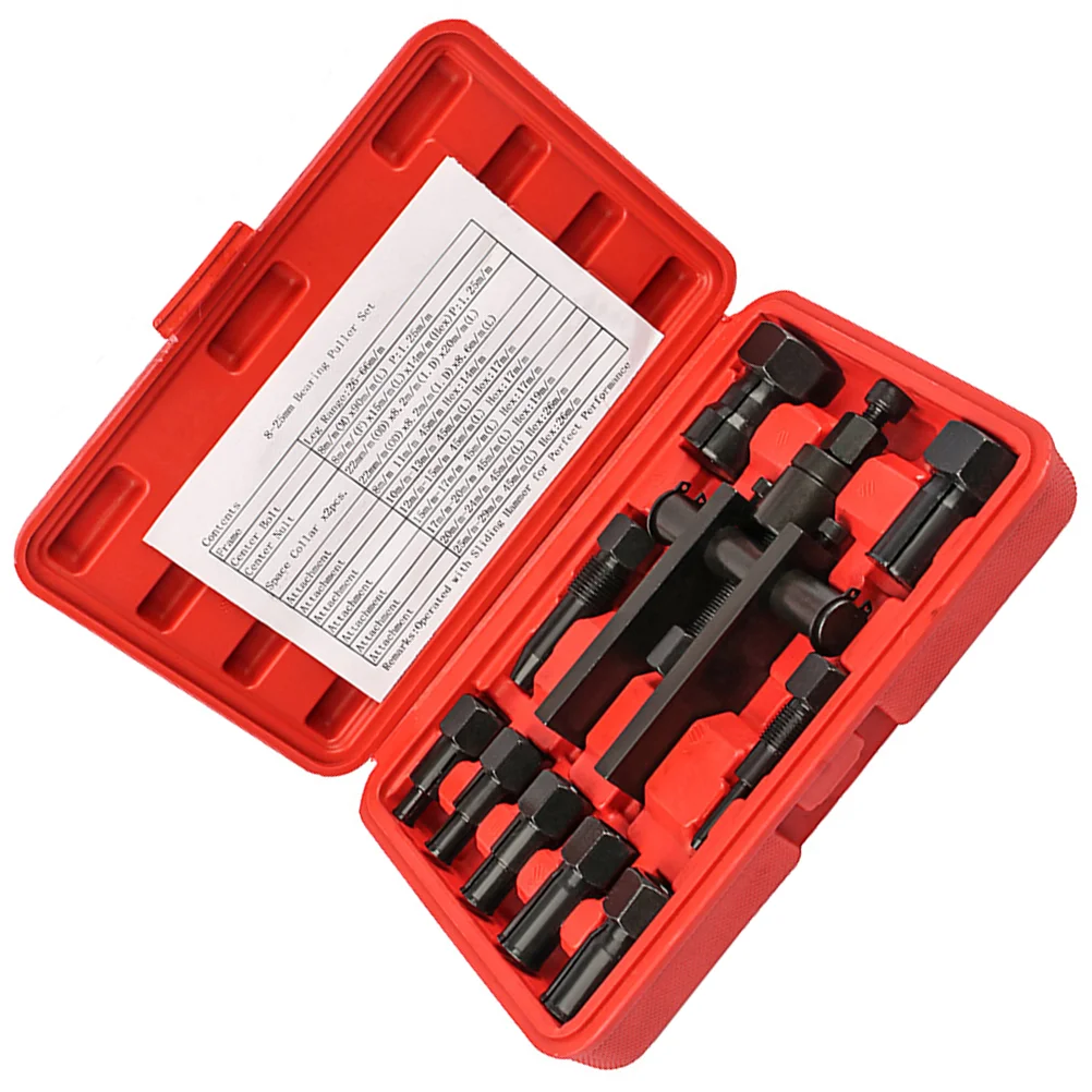 

Motorcycle Internal Bearing Puller Kits Motorbikes Two-Jaw Bearing Repair Remover Tools With Box