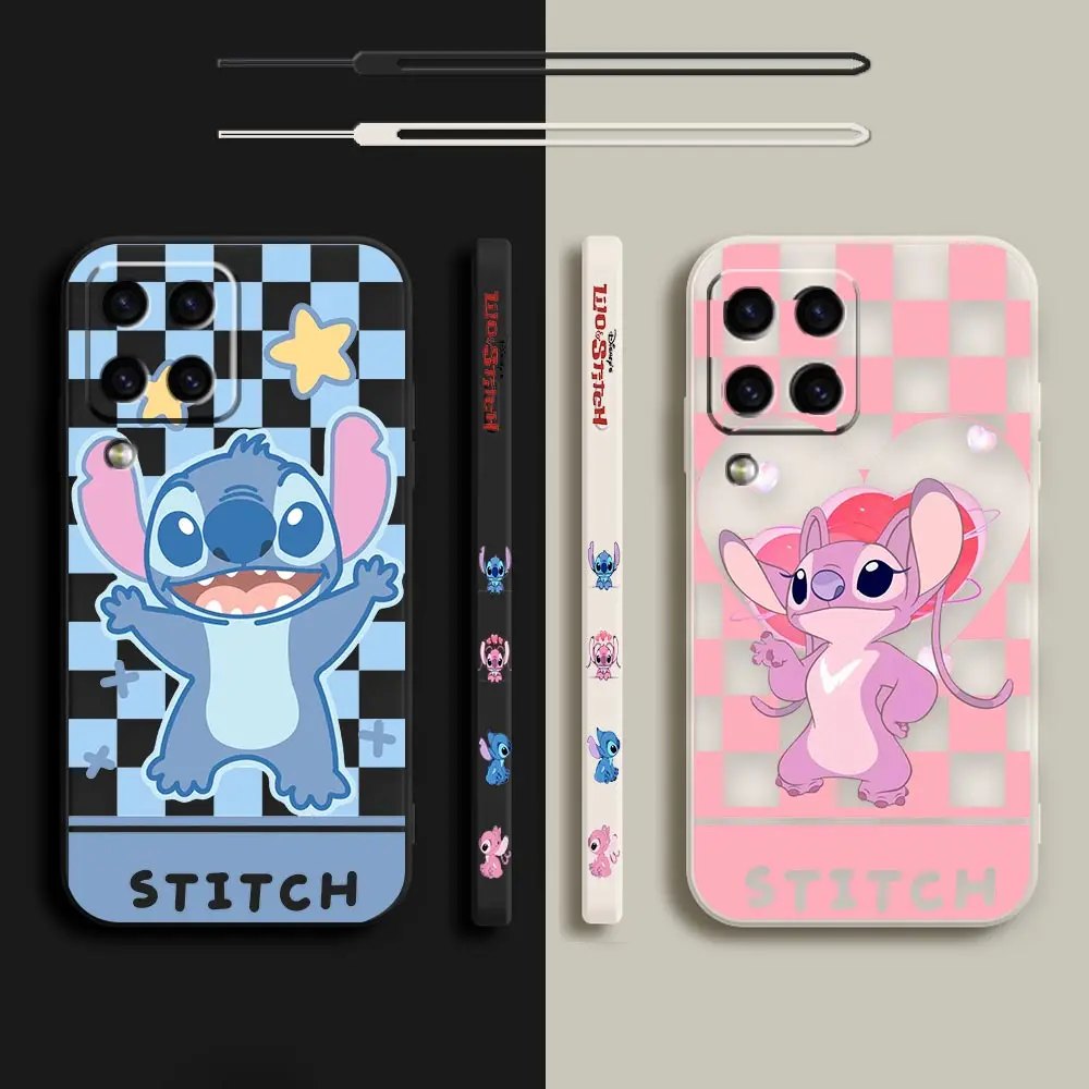 

Love Lilo & Stitch Cartoon Couple Case For Samsung M62 M53 M52 M51 M33 M31 M30 M21 M20 M10 Note 20 10 9 8 Ultra Plus Lite Cover