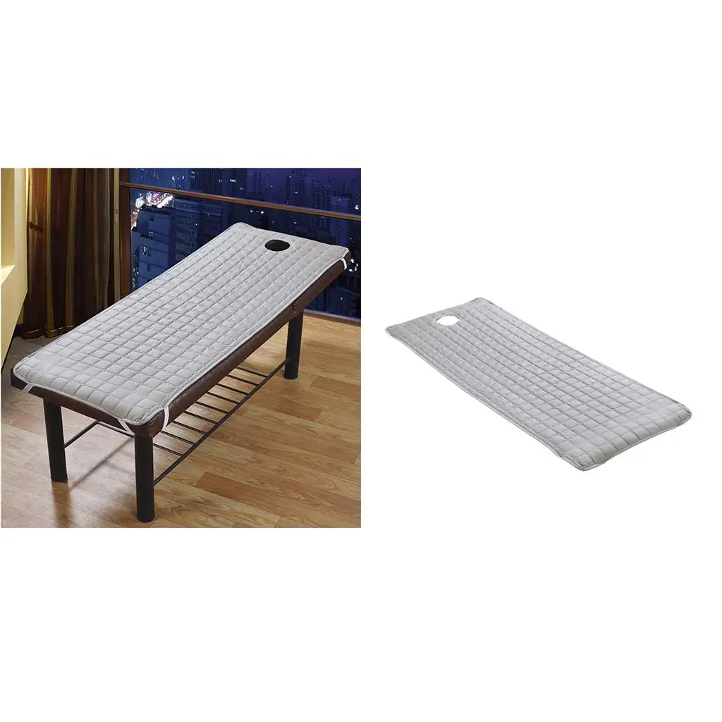 

2pcs Massage Table Sheet ,Stay Band / Hole Beauty Sal Couch, 190x80cm ,Grey
