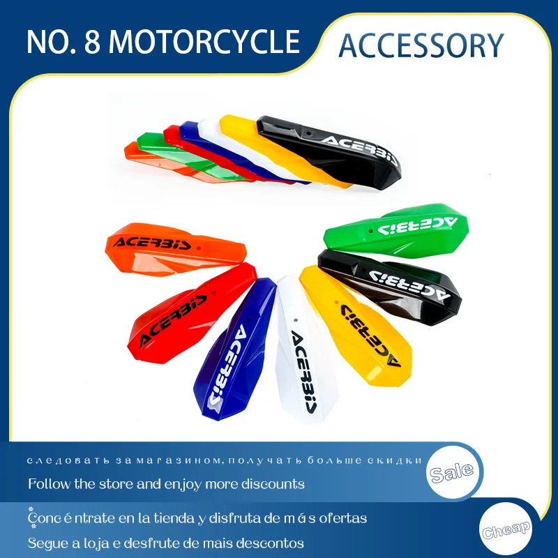 Motorcycle Handle Protector Handlebar HandGuards Shield Scooter Windproo HandGuards Protection Gear For 7/8
