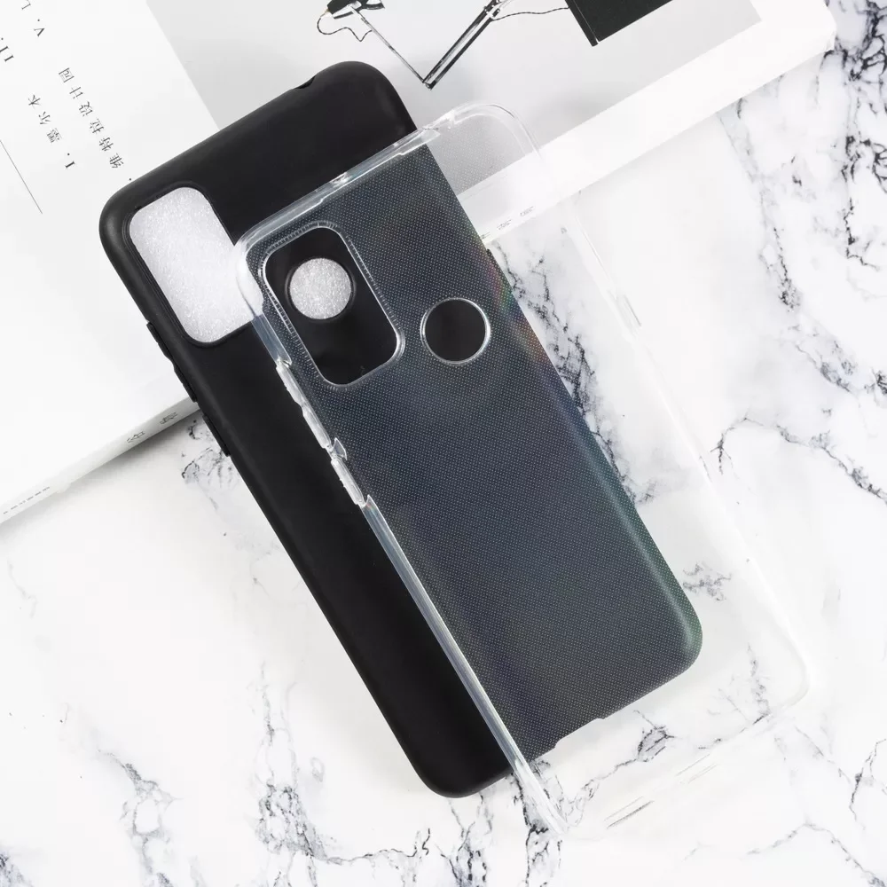 

A1 Alpha 21 6.52" 2021 Silicone Smartphone Phone Protective Back Shell Soft TPU Case