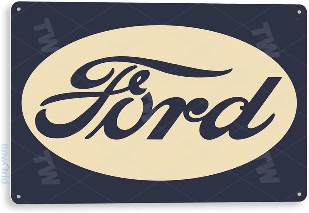 Tinworld TIN Знак Ford Retro Металлические детали для декора Автомагазин Гараж A378