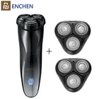 Новый Youpin Enchen BlackStone 3 Pro электробритва 3D IPX7 водонепроницаемый влажный сухой двойной ЖК-дисплей для бритья бороды Мужская бритва