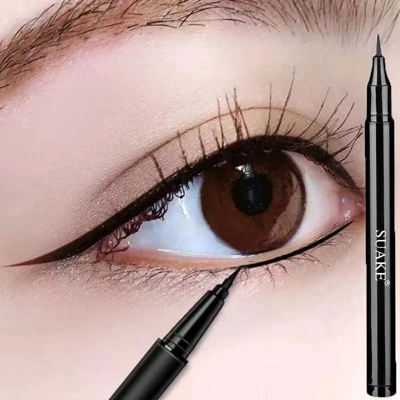 

1 Pcs Long Lasting Eyeliner Liquid Pen Waterproof Quick Drying Smooth Makeup Beauty Matte Eyeliner Stamp Eye Pencil Comestics