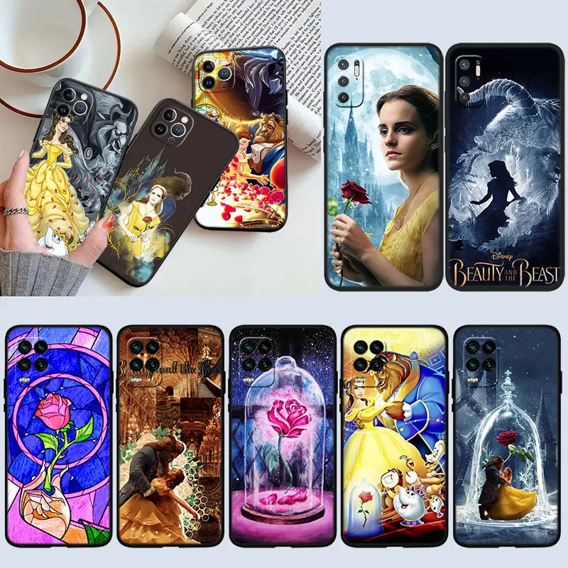 Новый высококачественный чехол для телефона Красавица и чудовище Redmi Note 12s 10 10T 10S
