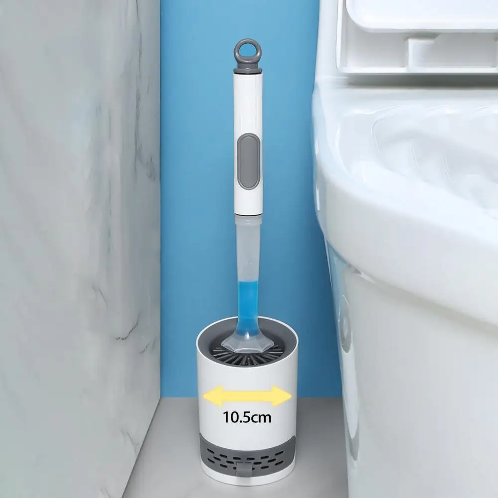 

Современная бытовая щетка для туалета, легкая щетка из мягкой щетины, Высокоэффективная щетка для чистки туалета, сильное дезактивация