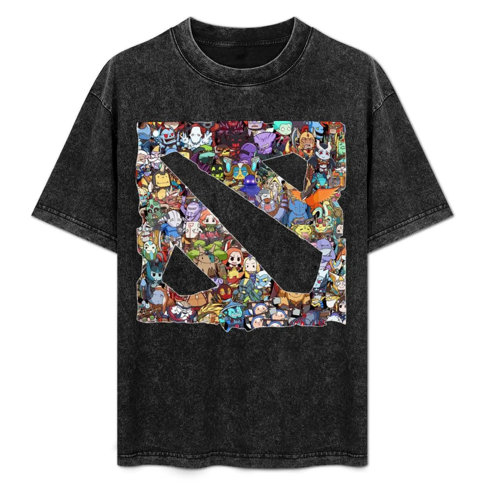 Фото Все герои в dota 2 logo, dota, dota 2, hero, thunder predator rtz, nigma, og, secret, eg, забавная футболка №1