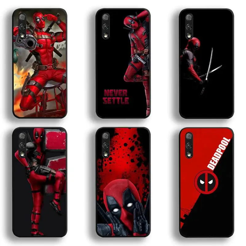 

Marvel deed pool Deadpool Phone Case For Huawei Honor 30 20 10 9 8 8x 8c v30 Lite view 7A pro