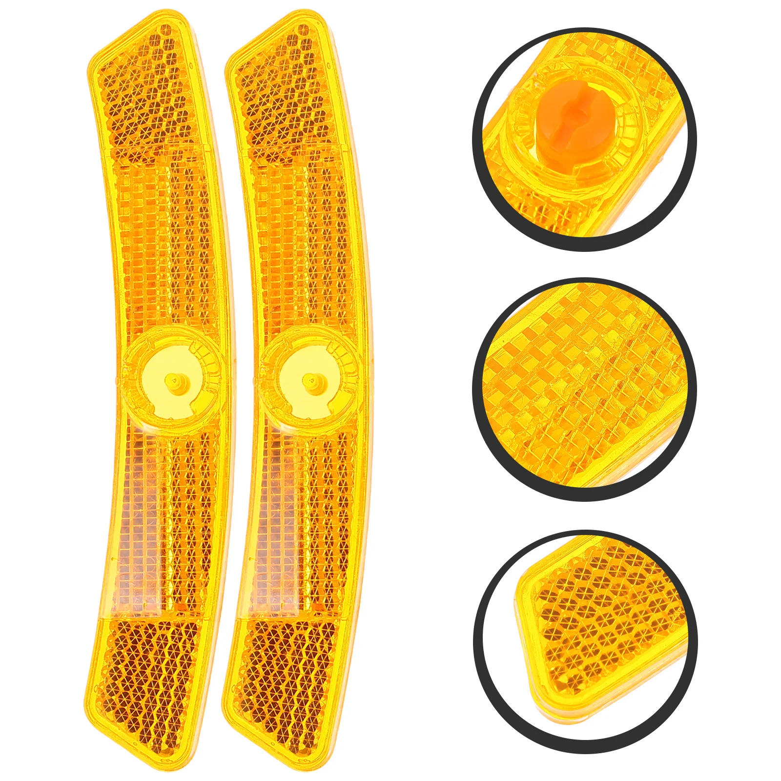 

Bicycle Wheel Spoke Reflectors Reflective Clips Warning Lights Covers Safe Rim Accessories Mtb Road Bike Decoration